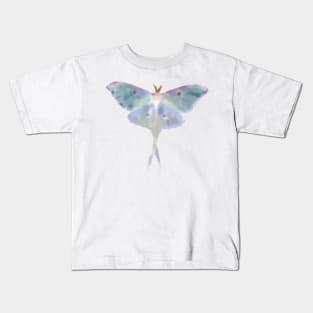 Night luna moth Kids T-Shirt